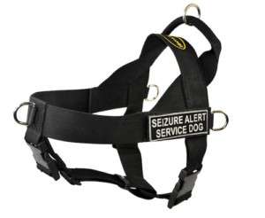 No Pull Dog Harness with Patches SEIZURE ALERT SERVICE  