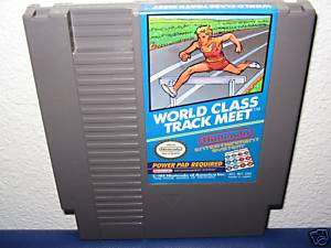 WORLD CLASS TRACK MEET   Original Nintendo Nes game 786309012684 