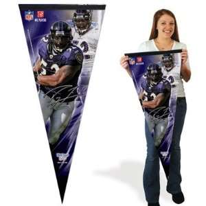   Wincraft 71734091 NFL Premium Pennant   Ray Lewis