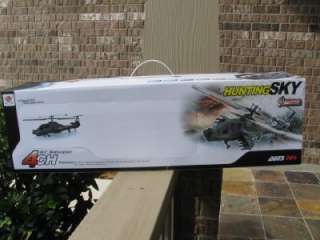 HuntingSky 4Ch Single Propeller RC Commanche Helicopter W/Gyro 2012 