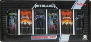 Metallica Rock Band Concert Puppets Lightning Justice Whiskey Shot 