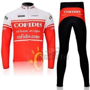 2012 Style COFIDIS cycling jersey Set short sleeved jersey tenacious 