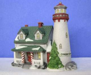 DEPT 56 CRAGGY COVE LIGHTHOUSE CLASSIC ORNAMENT SERIES  