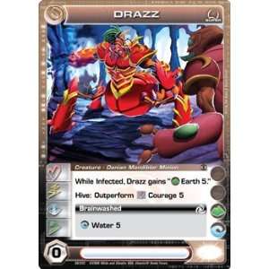   arrillian Invasion Single Card Super Rare #30 Drazz Toys & Games