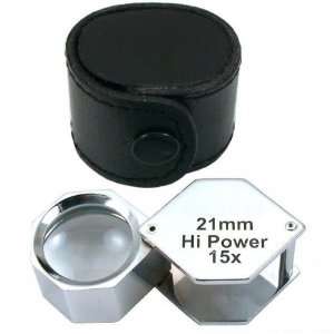   Hex Loupe Chrome Watch Coin Stamp Tool New Arts, Crafts & Sewing