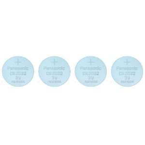  Panasonic Cr 2032 Lithium Coin Battery   Four Pack 