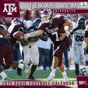  Texas A & M Aggies College Football 2010 Wall Calendar 