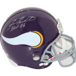  Fran Tarkenton Autographed Vikings Authentic Helmet w 
