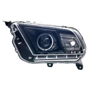  2010 2010 Ford Mustang Projector Headlights Halo Black 