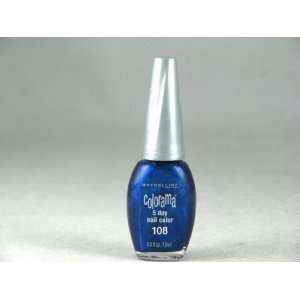  Maybelline Colorama 5 Day Nail Polish #108 Blueberry 