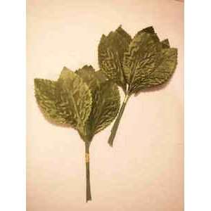  144 Green Silk Leaves Picks with 2 Inch Stems Everything 