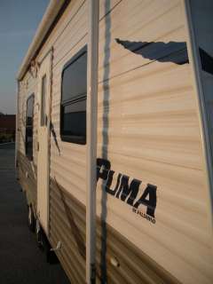   trailer Shorty 2007 palomino puma 20QB camper travel trailer  