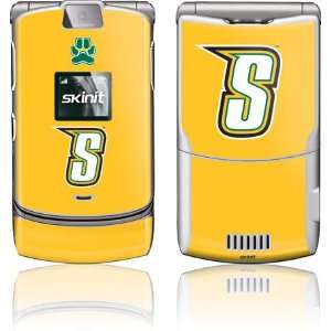  Siena College   Yellow skin for Motorola RAZR V3 