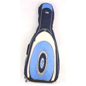  Gig Acoustic Guitar Backpack Gig Bag, Blue Musical 