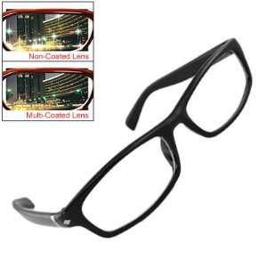  Como Blk Full Frame Multi Coated Lens Plano Glasses for 