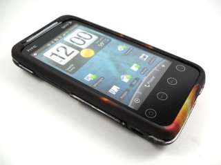 HTC EVO SHIFT 4G SPRINT FLAMING ROSE HARD COVER CASE  