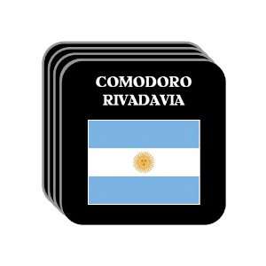 Argentina   COMODORO RIVADAVIA Set of 4 Mini Mousepad Coasters
