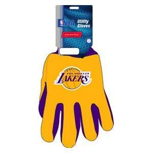 Los Angeles Lakers Two Tone Gloves 