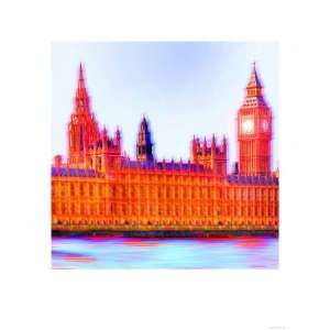   Parliament, London Giclee Poster Print by Tosh , 24x32