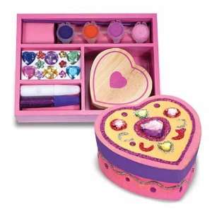  Decorate Your Own Wooden Heart Box   Melissa & Doug Toys 