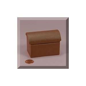   100ea   5 X 3 1/2 X 3 3/4 Chocolate Chest Box