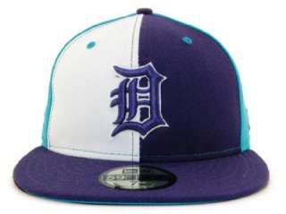 Detroit Tigers New Era 59Fifty PINWHEEL Purp Hat 7 3/4  