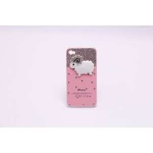  Lovely Lamb Hard Shell Case for iPhone 4/4S Cell Phones 