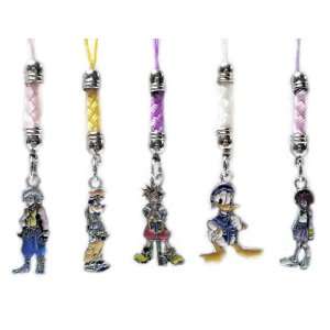  Kingdom Hearts Set of 5 Phone Charms Toys & Games