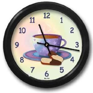  Java Time Round Acrylic Wall Clock 