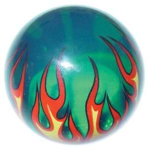  American Shifter 53779 Green Shift Knob with Flames and 