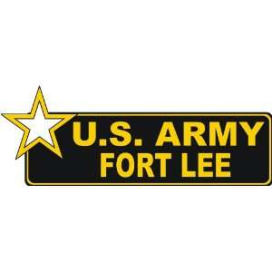 United States Army Fort Lee Bumper Sticker Decal 9 