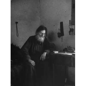  Dying Monk in a Monastery in Thessaly Contemplates His 