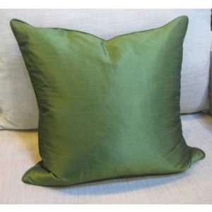  Orissa Contemporary Silk Accent Pillow Avocado   MOTIF Modern 