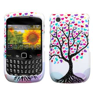 BLACKBERRY CURVE 3G 9300 9330 GRAPHIC CASE LOVE TREE  