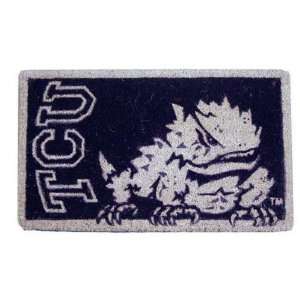  Texas Christian Horned Frogs Welcome Mat 
