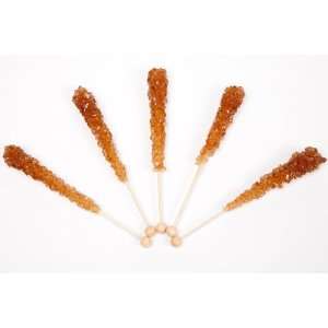 Root Beer Wrapped Rock Candy Sticks (120 Pieces)  Grocery 