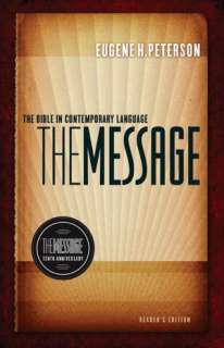 the message 10th anniversary eugene h peterson hardcover $ 29