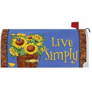   Live Simply Sunflower Mailbox Makeover Cover