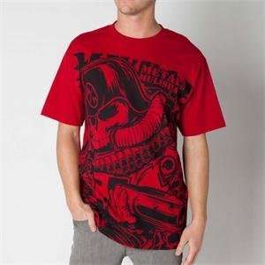 Metal Mulisha Infantry T shirt   X Large/Cardinal