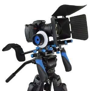  Camgeeker DSLR RIG with Follow Focus and Matte Box for 