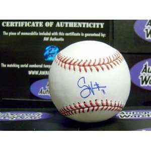 Shane Victorino Signed Ball   Autographed Baseballs