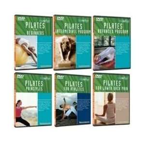  6 Pack Of Pilate Dvds