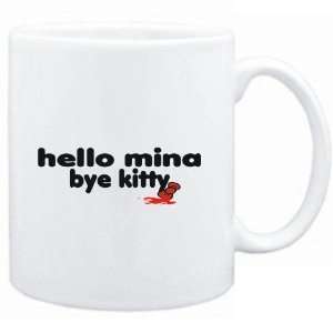  Mug White  Hello Mina bye kitty  Female Names Sports 