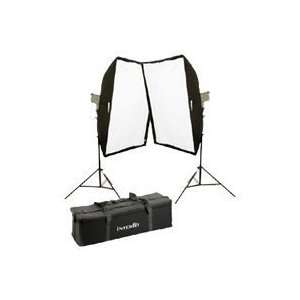  Interfit Photographic Solarlite 2000 watt Twin Softbox Kit 