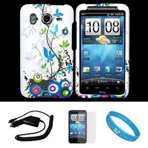  Protective 2 Piece Snap On Crystal Hard Case Cover for HTC Inspire 