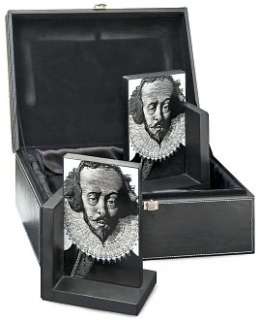 Black Stone Shakespeare Bookends by Rackel Industries Product Image