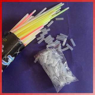 100pcs Multi Color Glow Stick Party Light Bracelets Glowsticks  