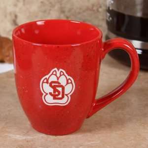  NCAA South Dakota Coyotes Red 16oz. Speckled Bistro Mug 