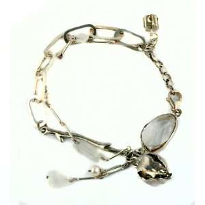 Waooh   925 Silver Jewelry   WJBA004 silver bracelet with semiprecious 