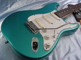 94 Fender American Std Stratocaster Ocean Turquoise EMG Strat 40th 